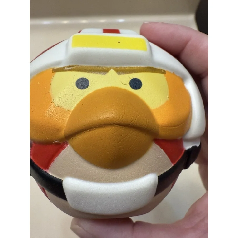 2012 Hasbro Angry Birds Star Wars Power Battlers Luke Skywalker Bird Ball Attack